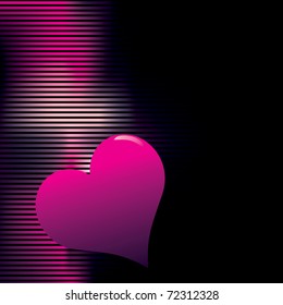 abstract background with heart  (also available jpg version)