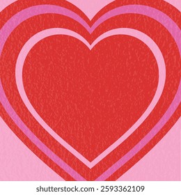 Abstract background with heart. Retro style design for for Valentine’s Day, Mother’s Day and Women’s Day. Vector illustration
