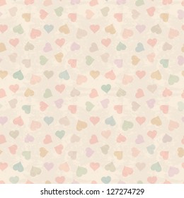Abstract background with hearts
