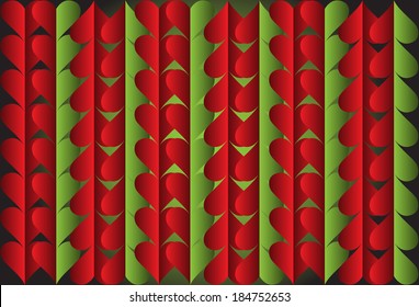 Abstract background hearts pattern