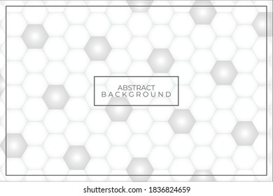 Abstract background with hexagon decorations. Great vector for smartphones, web, applications, laptops, computers etc.