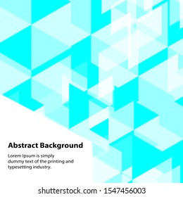Abstract background Hexagon design blend,EPS10 design graphic concept with color blue sky.