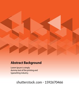 Abstract background Hexagon design blend,EPS10 design graphic concept with color orange. 