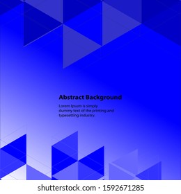 Abstract background Hexagon design blend,EPS10 design graphic concept with color blue. 