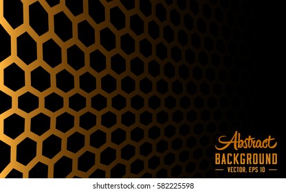 Abstract  background. Hexagon design template. Vector and illustration.