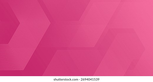 Abstract background. Hexagon halftone lines pattern. Hexagonal geometric design. Modern technology futuristic concept. Suit for poster, banner, brochure, cover, website