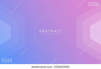 abstract background with hexagon and lines