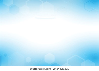 Abstract background hexagon network technology. Macro close up of soap bubbles look like scientific image of cell and cell membrane