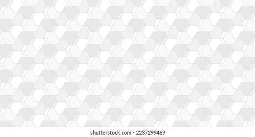 abstract background with hexagon pattern style and seamless concept