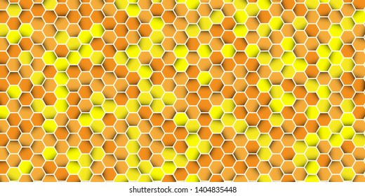 Abstract Background Hexagon with shape Honeycomb 