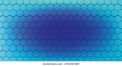 Fondo Abstractas de Formas hexagonales. Fácil de editar el color y el diseño.

