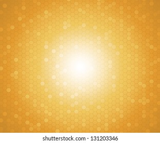 Abstract background hexagon. Vector illustration.