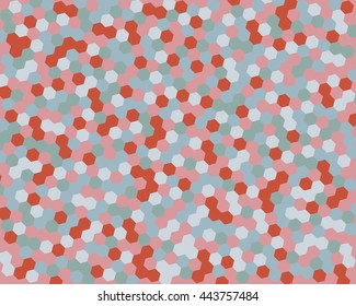 Abstract background hexagon. Vector illustration.