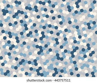 Abstract background hexagon. Vector illustration.