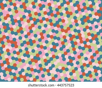 Abstract background hexagon. Vector illustration.