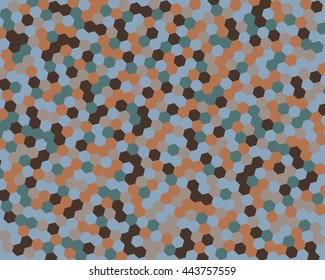 Abstract background hexagon. Vector illustration.