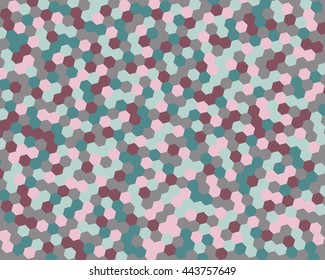 Abstract background hexagon. Vector illustration.