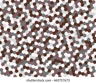 Abstract background hexagon. Vector illustration.