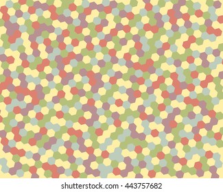 Abstract background hexagon. Vector illustration.
