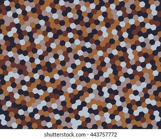 Abstract background hexagon. Vector illustration.