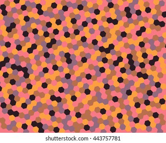 Abstract background hexagon. Vector illustration.