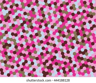 Abstract background hexagon. Vector illustration.