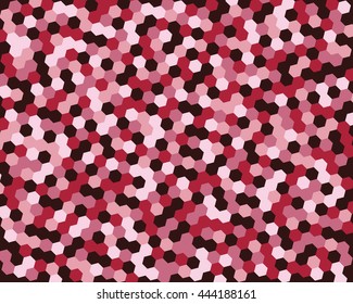 Abstract background hexagon. Vector illustration.