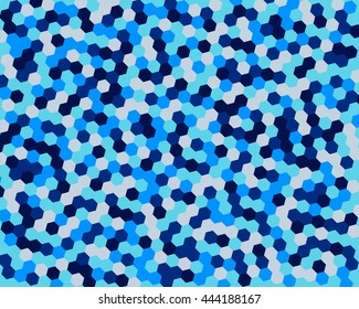 Abstract background hexagon. Vector illustration.
