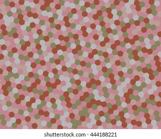 Abstract background hexagon. Vector illustration.