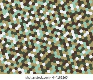 Abstract background hexagon. Vector illustration.