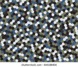 Abstract background hexagon. Vector illustration.