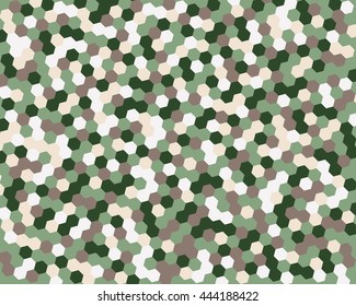 Abstract background hexagon. Vector illustration.