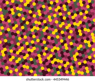 Abstract background hexagon. Vector illustration.
