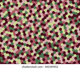 Abstract background hexagon. Vector illustration.