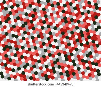 Abstract background hexagon. Vector illustration.