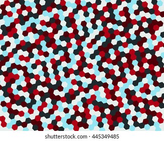 Abstract background hexagon. Vector illustration.