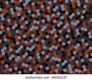 Abstract background hexagon. Vector illustration.