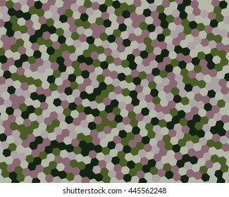 Abstract background hexagon. Vector illustration.