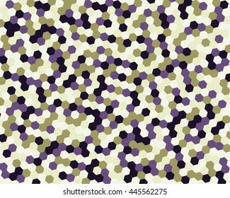 Abstract background hexagon. Vector illustration.