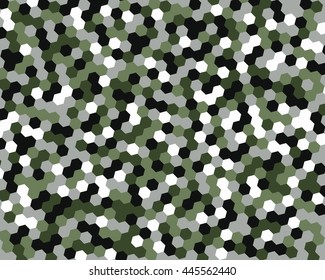 Abstract background hexagon. Vector illustration.