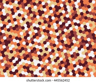 Abstract background hexagon. Vector illustration.