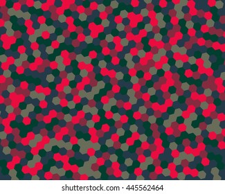 Abstract background hexagon. Vector illustration.