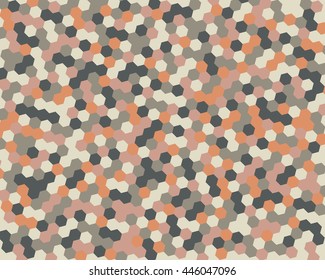 Abstract background hexagon. Vector illustration.