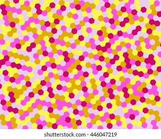Abstract background hexagon. Vector illustration.