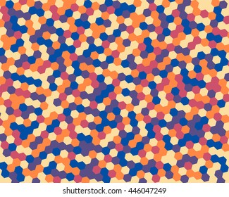 Abstract background hexagon. Vector illustration.