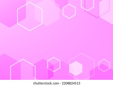 Abstract background with hexagonal geometry as the main figure. 
There is space to fill in the words.