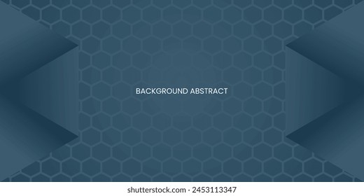 abstract background with hexagonal shapes vector