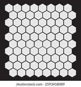 abstract background with hexagons pattern