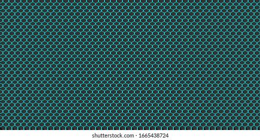 Abstract background with hexagons vector illustration
