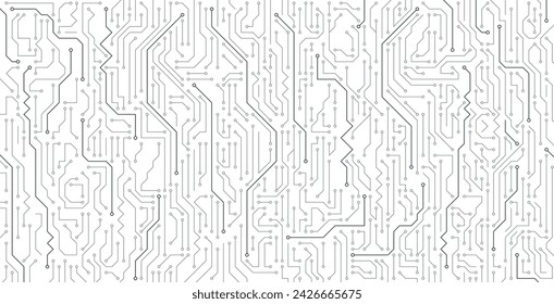 Abstract background with high tech technology lines.
​